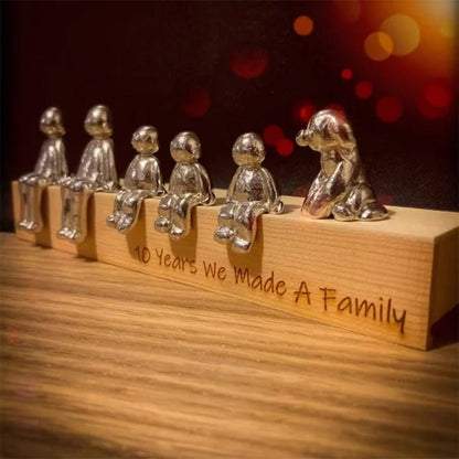 Eternal Bonds™ | Skulptur der ewigen Familienbeziehungen