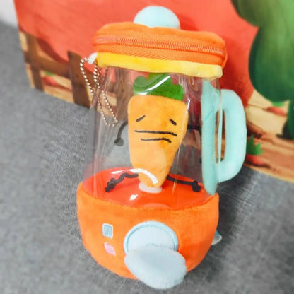 PlushPress™ | Cartoon Plüsch Puppe Spielzeug Karotte Entsafter Form Dekorationen