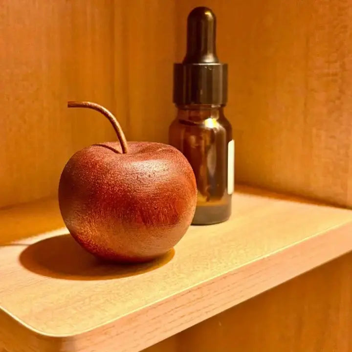 AromaApple™ - Handgefertigtes Ätherisches-Öl-Diffusor-Set aus Holz
