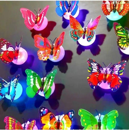 3D Schmetterling LED Feen-Nachtlicht Dekor