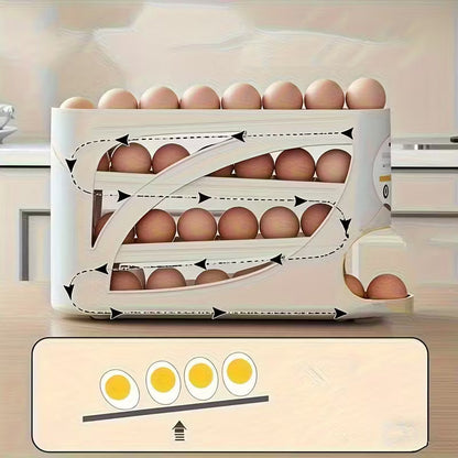 EggTower™ - Platzsparendes Eierregal für den Kühlschrank