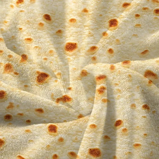 Weiche warme Flanell-Tortilla-Decke für gemütliches Zuhause und Reisen