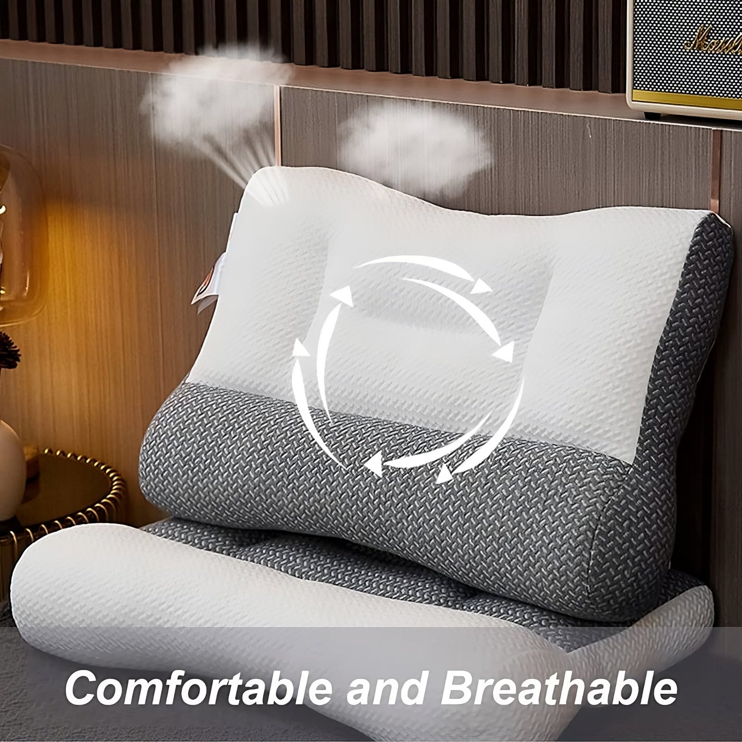 ErgoDream™ – Super ergonomisches Nacken- und Wirbelsäulenkissen
