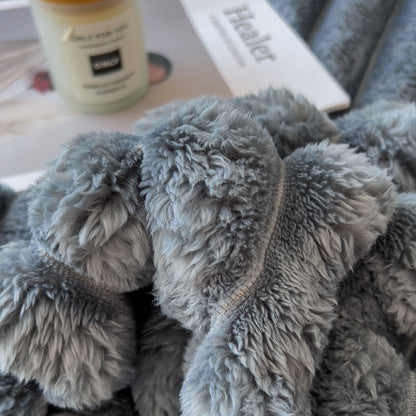 SnugDream™ - Kuschelige Spannbettlaken-Decke für ultimativen Komfort