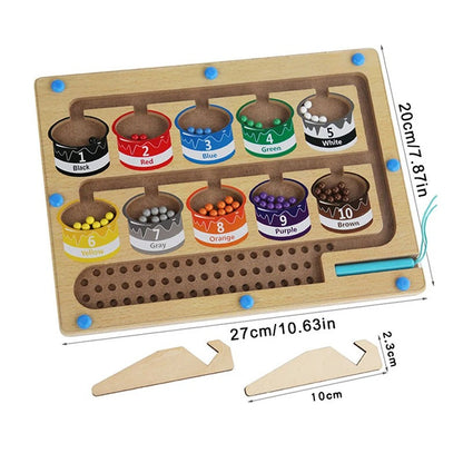 EduMaze™ – Montessori Magnetisches Labyrinth Puzzle