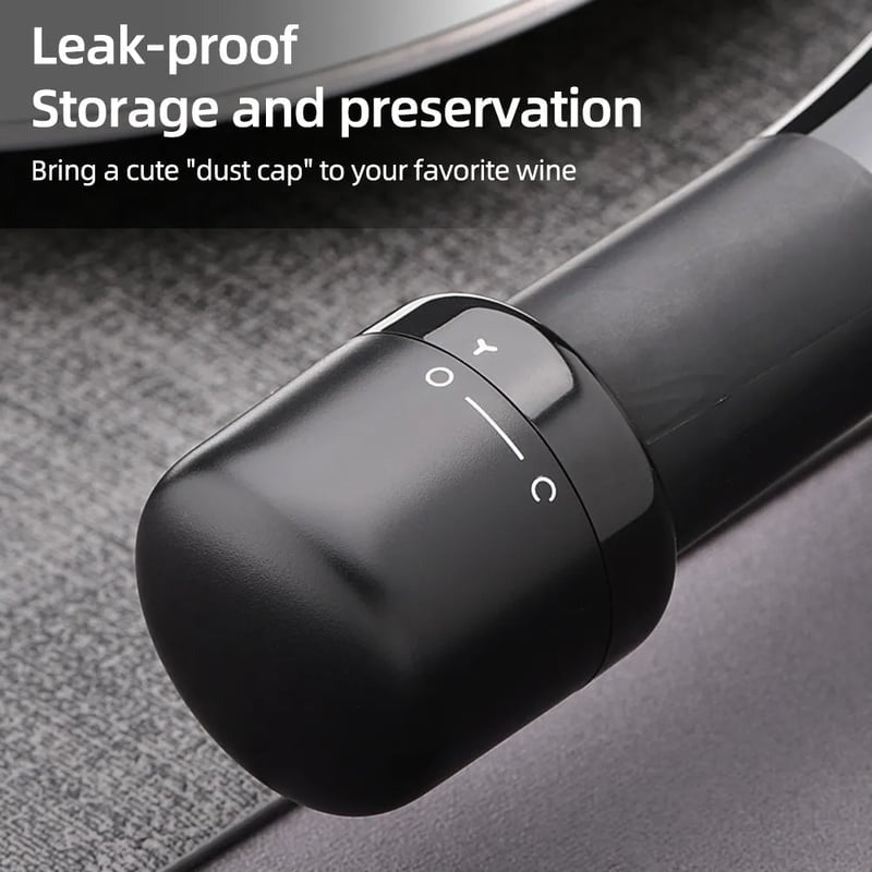 SipSavor™ - Luftdichter Champagner- und Weinflaschenverschluss