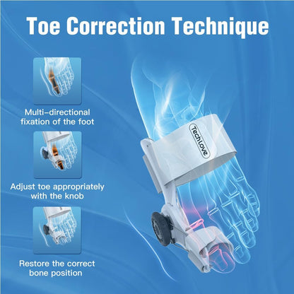 Komfortable große Zehe Richtungs-Schiene Manschette
