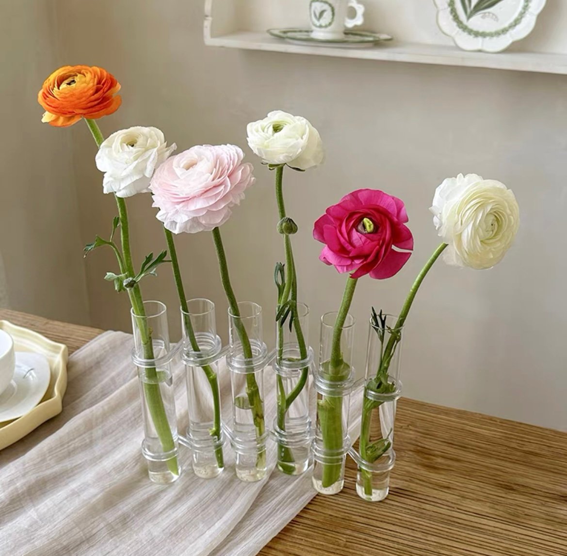 BloomNest - Klappbare Blumenvase Dekoration