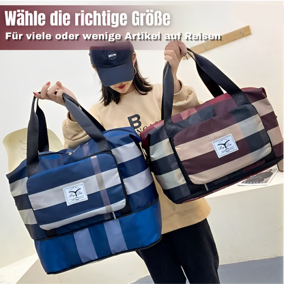 PackFlex - Erweiterbare Reisetasche, damit Ihnen nie der Platz ausgeht