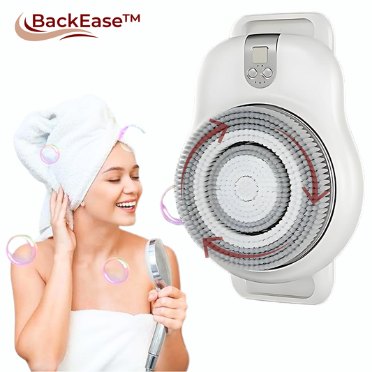 Elektrischer Rückenreiniger mit weichem Bürstenkopf für tiefe Reinigung