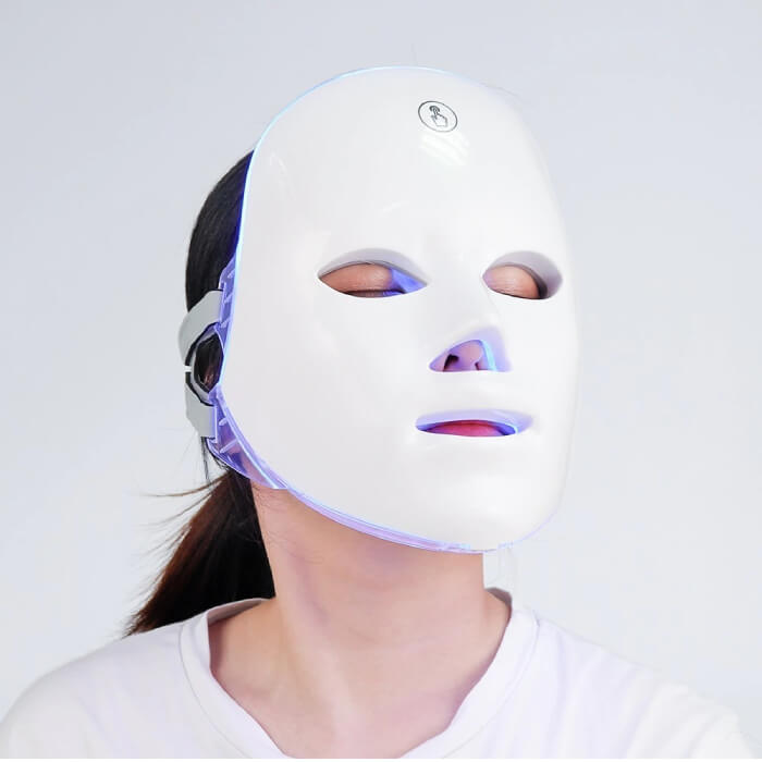 GlowBloom™ LED Lichttherapie Koreanische Gesichtsmaske