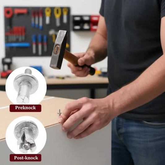 QuickRivetPro™ - Hammernieten-Kit ohne Werkzeug für starke, schnelle Reparaturen