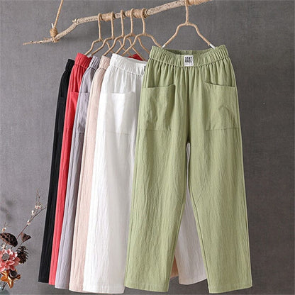 EcoEase™ | Freizeithose aus Baumwolle und Leinen!