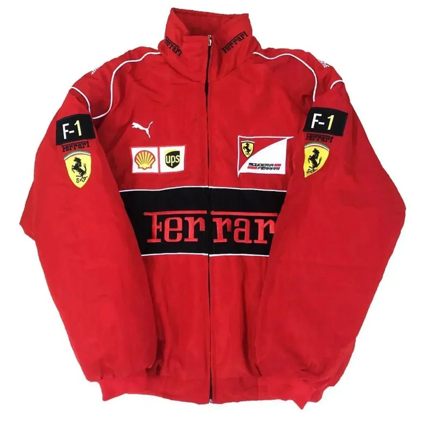 Comfry™ | Unisex Vintage Rennjacke im Ferrari-Stil