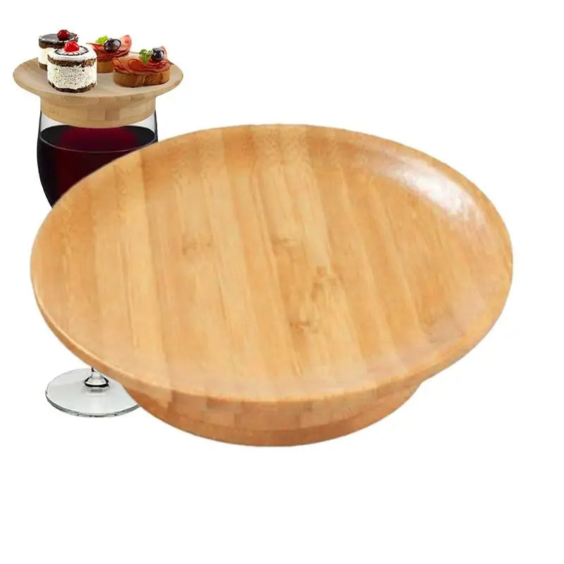 WineDish - Weinplatte für Glashalterung