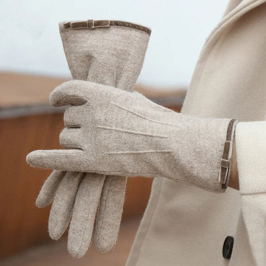 CashmereTouch™ – Furry, warm full-finger cashmere touchscreen gloves