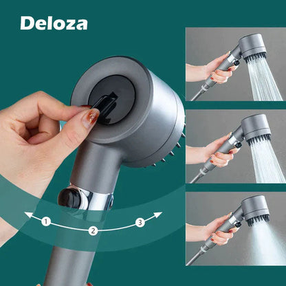 AquaLuxe™ | Der ultimative 3-in-1-Duschkopf