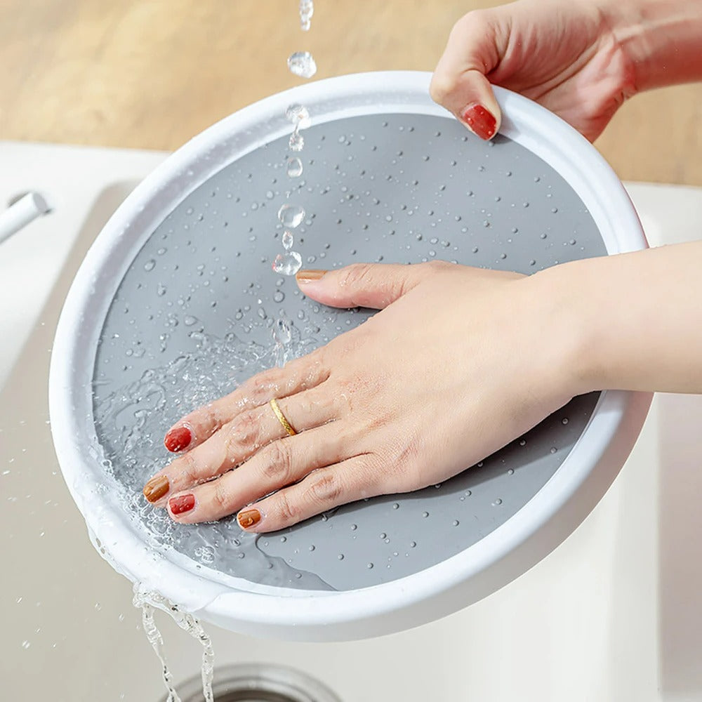 Turna™ | Runder Küchen-Drehteller Organizer mit 2 Etagen