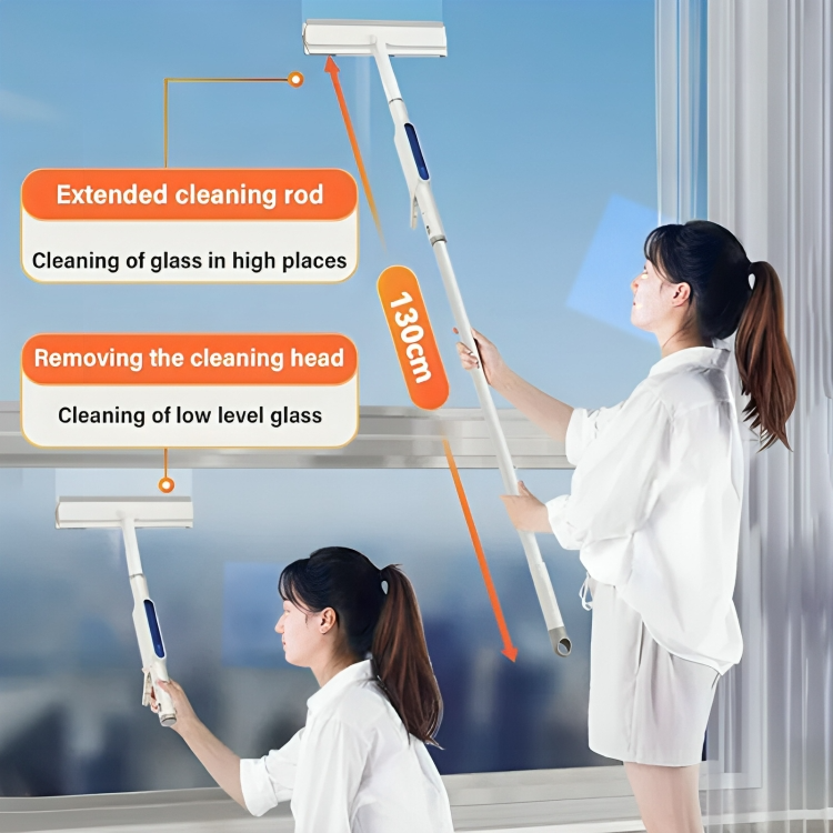 Wasserspray des Klarvexa Glasreinigers für die tägliche Reinigung