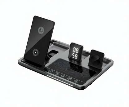 MultiCharge™ | Multifunktionales kabelloses 4-in-1-Ladegerät