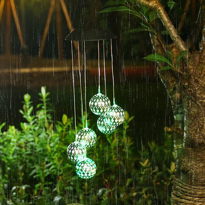 Solara™ | Wasserdichtes Solar-Windspiel für den Außenbereich