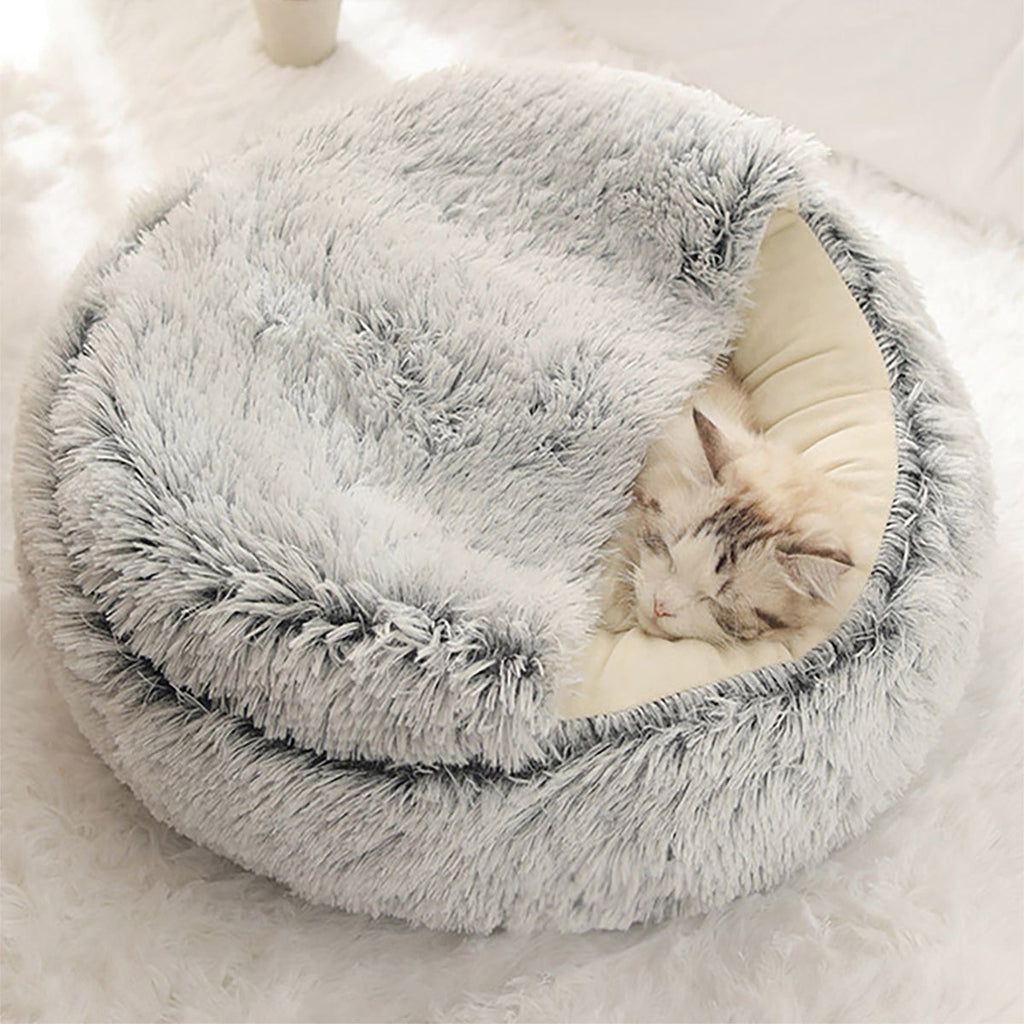 SnugPaws – Kuscheliges Plüschbett für Hunde & Katzen