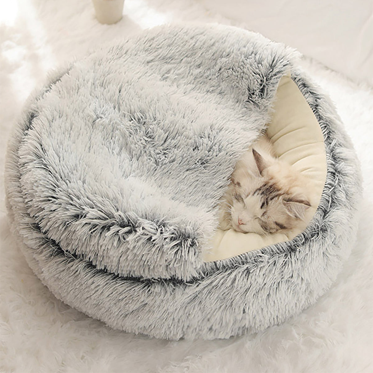 SnugPaws – Kuscheliges Plüschbett für Hunde & Katzen