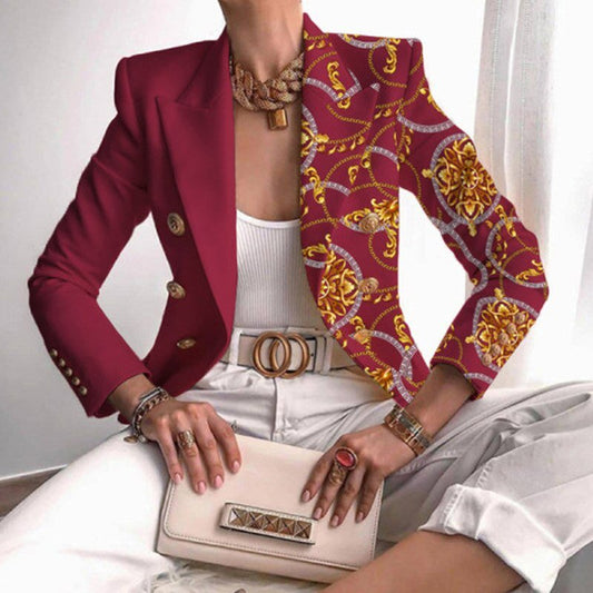 Zorvix™ | Damenblazer mit elegantem Schmetterlingsdesign